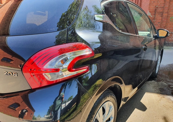 Peugeot 208 cena 24900 przebieg: 146393, rok produkcji 2014 z Mława małe 254